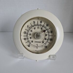 Vintage Mid-century Outdoor Thermometer